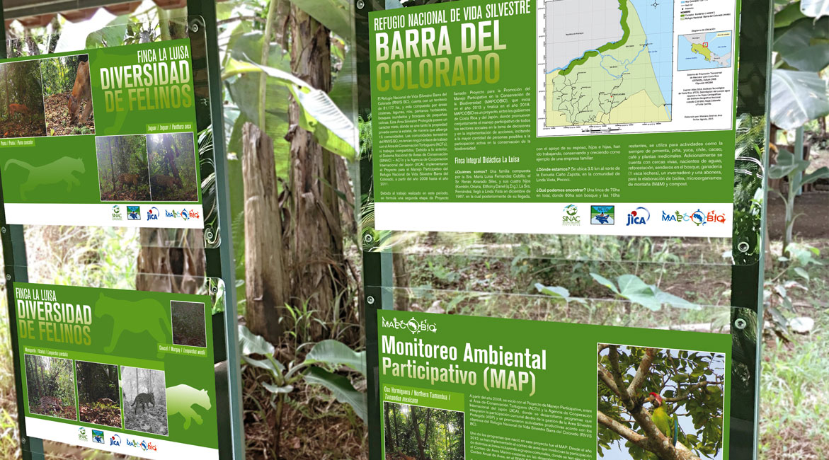 MAPCOBIO - Rótulos informativos
