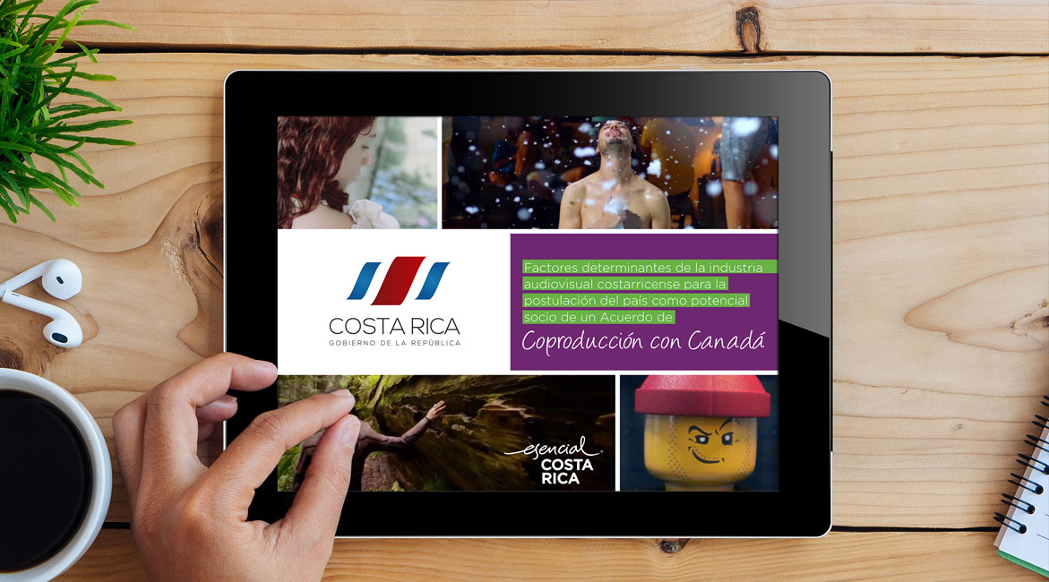 Procomer - Diseño de libro y presentación digital para Parque La Libertad